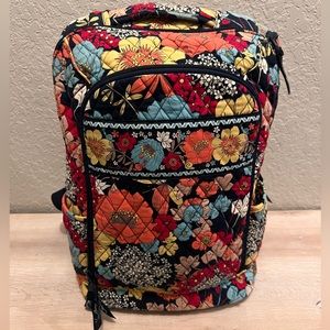 Vera Bradley Laptop Floral Backpack - image 1